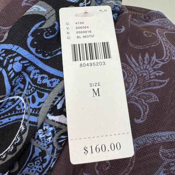 ANTHROPOLOGIE | mesh halter mock-neck dress | medium | new nwt - Picture 11 of 15